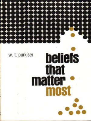 cover image of Beliefs That Matter Most